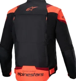 Alpinestars Motorjassen-T-tunt Air otorja Back/Red Fuo/Dark Red 1365