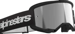 Alpinestars Crossbrillen-Vision 3 Wordmark Goggle Blue/Mirror Silver