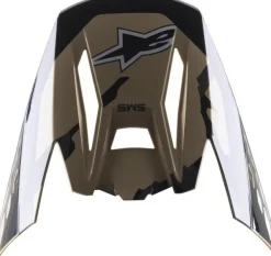 Alpinestars Vizieren-Visor S-M5 - Rover Sand Tangerine Camo Glossy 8049