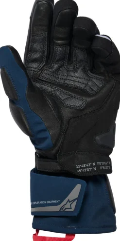 Alpinestars Motorhandschoenen-Wt-8 Gore-Tex® Inuated Gove Back Dark Bue 1267