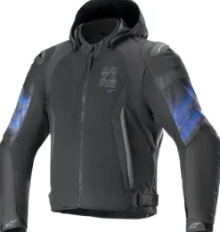 Alpinestars Motorjassen-Zaca Air Veno Waterproof otorja Back Eectric Bue 173