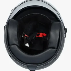 DAMES Beon Jethelmen|Dames Scooterhelmen-B108 Cuto att Zwart