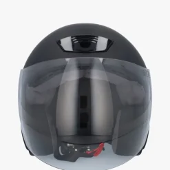 DAMES Beon Jethelmen|Dames Scooterhelmen-B217 att Zwart