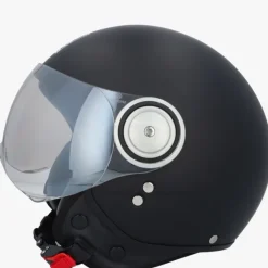 DAMES Beon Jethelmen|Dames Scooterhelmen-B110 at Zwart