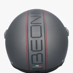 DAMES Beon Vespa Helmen|Jethelmen-Deign-B uxe Titaniu