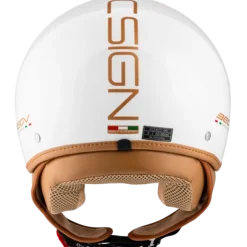 DAMES Beon Vespa Helmen|Jethelmen-Deign uxe wit