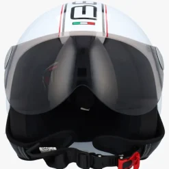 DAMES Beon Vespa Helmen|Jethelmen-Deign wit