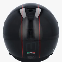 DAMES Beon Vespa Helmen|Jethelmen-Deign zwart