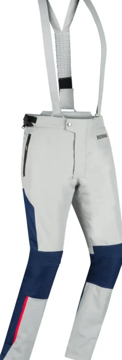 Bering Motorbroeken-iberia otorbroek Grey/Bue/Red
