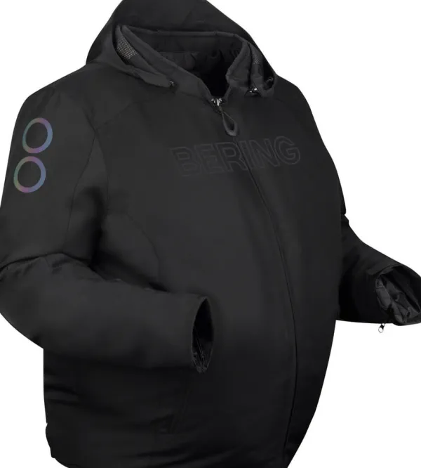 Bering Motorjassen-Warwick KS Motorjas Black