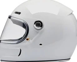 Biltwell Retro Helmen|Integraalhelmen-Gringo V Go White