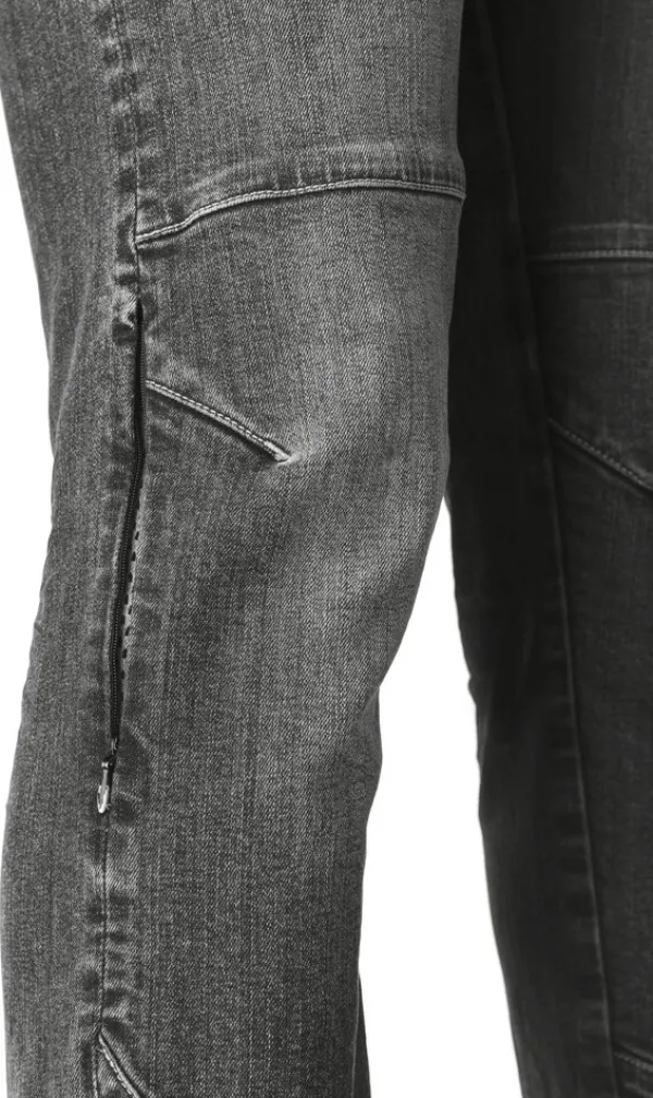 Blauer Motorbroeken-Kevin Motorjeans Gray 808