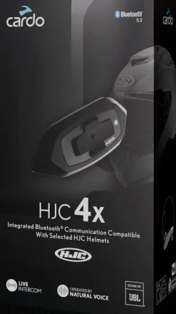 Cardo Headsets-HJC 4X
