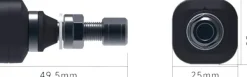 Chigee Technology Motor Accessoires-Bandenspanning sensoren set Intern MFP0018