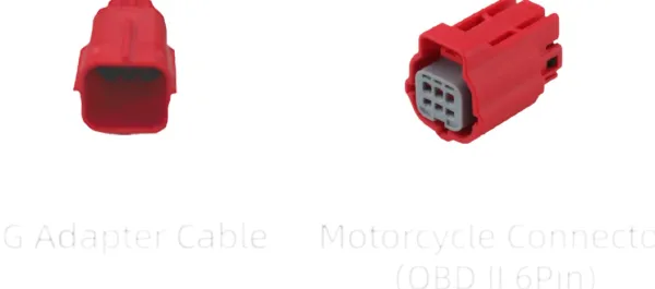 Chigee Technology Motor Accessoires-OBD module + 6pin connector MFP0114