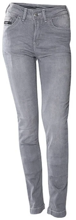 CLAW Motorbroeken|Motorjeans-Britt Ladies Motorjeans Light Grey