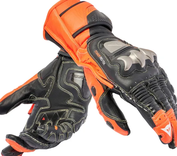 Dainese Motorhandschoenen-Fu eta 7 Gove Back/Red-Fuo 628