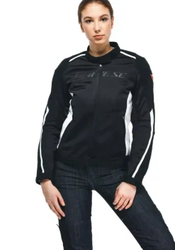 Dainese Motorjassen-Hydraflux 2 Air D-Dry Lady Motorjas Black/Black/White 9