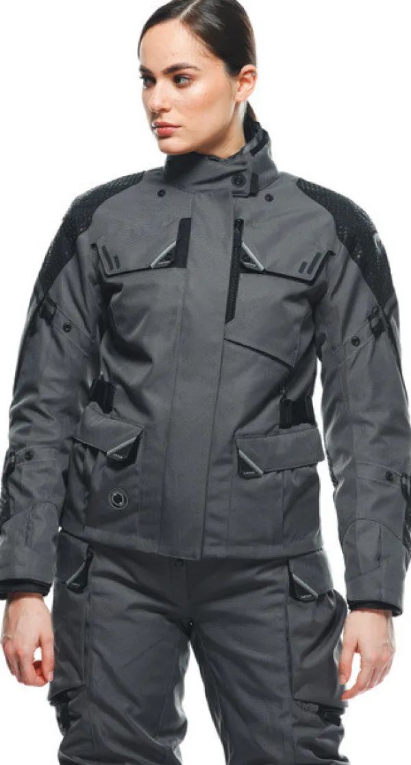 Dainese Motorjassen-Ladakh 3L D-Dry Lady Motorjas Iron Gate/Black B