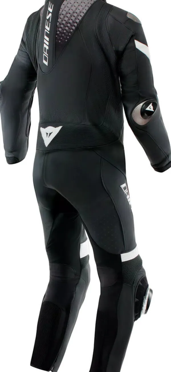 Dainese Motorpakken-Laguna Seca 6 1Pc Suit Perforated Black/White/Anthracite F13