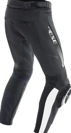 Dainese Motorbroeken-Super Speed Leather Motorbroek Black/White