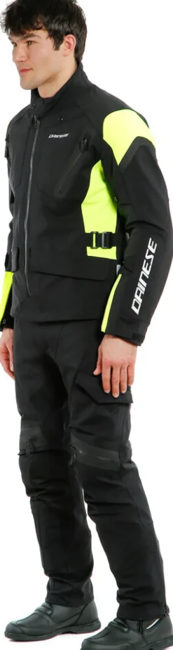 Dainese Motorjassen-Tonale D-Dry Motorjas Black/Fluo Yellow/Black R17