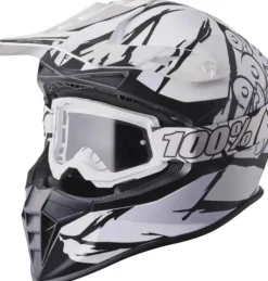 GMS Crosshelmen-Forti Graffi att Back/White