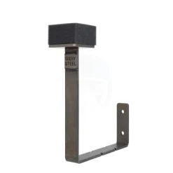 Gray Steel Cadeaus Voor Motorrijders|Helm Houder & Kapstok-X3 Helmet & Gear wall mount Gun Metal