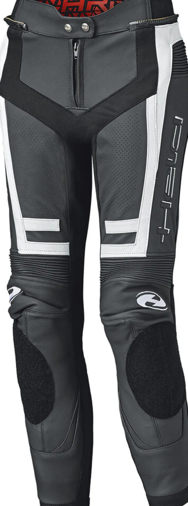 Held Motorbroeken-Rocket 3.0 Motorbroek Leather Black/White 014