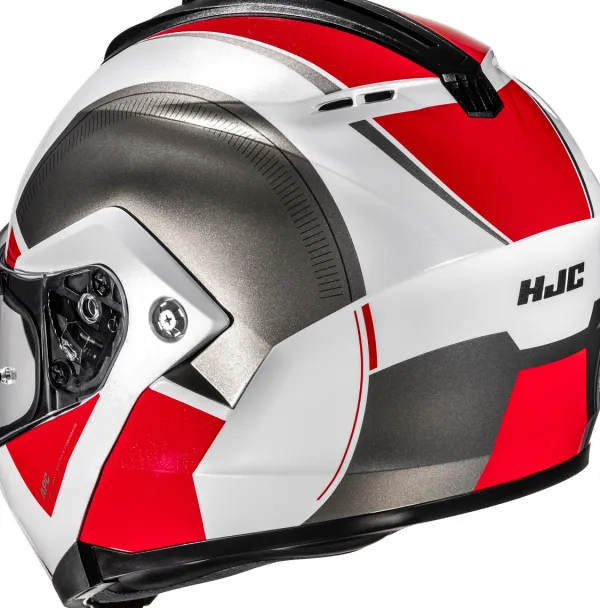 HJC Integraalhelmen|Helmen Met Zonnevizier-C91N Jyn White/Red 238