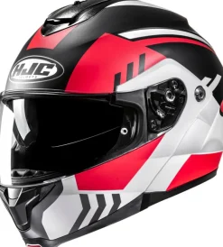 HJC Integraalhelmen|Helmen Met Zonnevizier-C91N Kaon White/Red 231