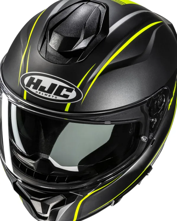 HJC Integraalhelmen|Helmen Met Zonnevizier-C71 Quez Back/Yeow 170