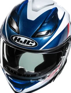 HJC Integraalhelmen|Helmen Met Zonnevizier-F71 Cato White/Red 235