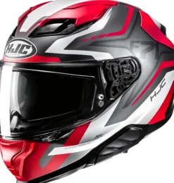 HJC Integraalhelmen|Helmen Met Zonnevizier-F71 Fe Grey/Red 823