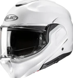 HJC Systeemhelmen|Helmen Met Zonnevizier-F100 Pear White 202