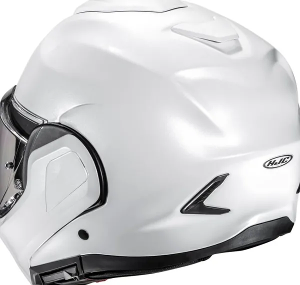 HJC Systeemhelmen|Helmen Met Zonnevizier-F100 Pear White 202