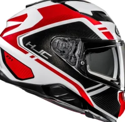 HJC Integraalhelmen|Helmen Met Zonnevizier-F71 Tozz White/Red 231