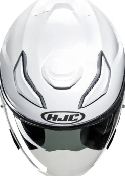 HJC Helmen Met Zonnevizier|Bluetooth Helmen-F31 White