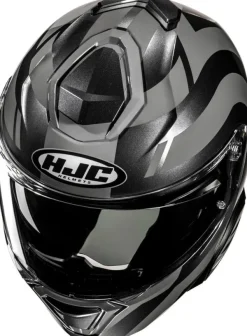 HJC Systeemhelmen|Helmen Met Zonnevizier-i91 Arven Grey/Back 818