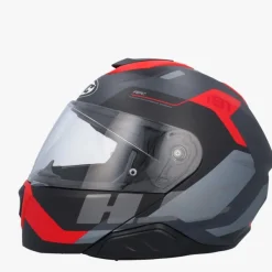 HJC Systeemhelmen|Helmen Met Zonnevizier-i91 Cart Back/Red