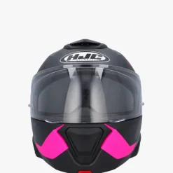 HJC Systeemhelmen|Helmen Met Zonnevizier-i91 Cart Grey/Pink