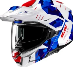 HJC Systeemhelmen|Helmen Met Zonnevizier-i80 Roki White/Bue 253