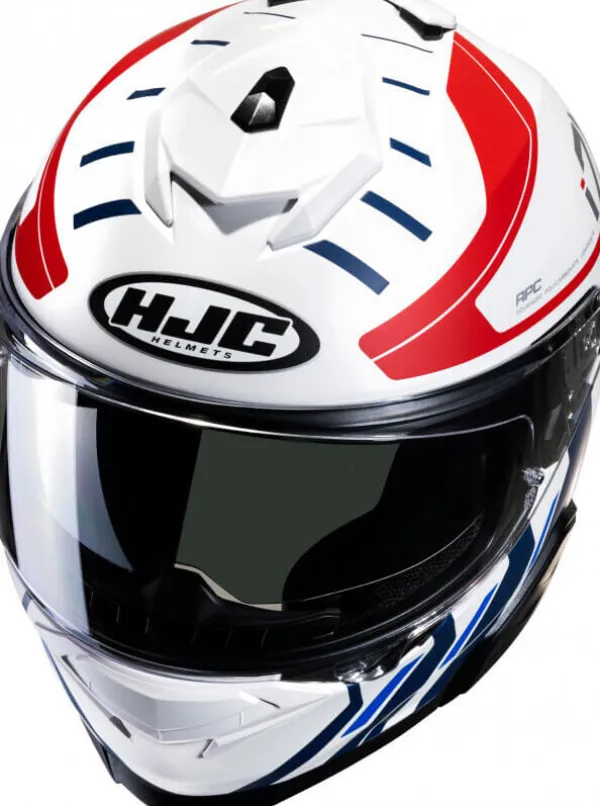 HJC Integraalhelmen|Helmen Met Zonnevizier-i71 io White/Red 235