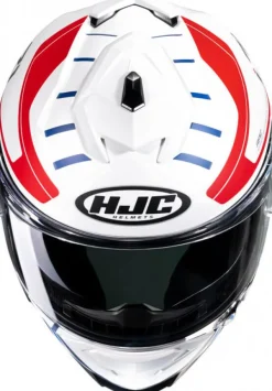 HJC Integraalhelmen|Helmen Met Zonnevizier-i71 io White/Red 235