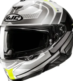 HJC Integraalhelmen|Helmen Met Zonnevizier-i71 Viz Grey/Yeow 782