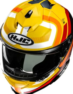 HJC Integraalhelmen|Helmen Met Zonnevizier-i71 Viz Yeow/Red 738