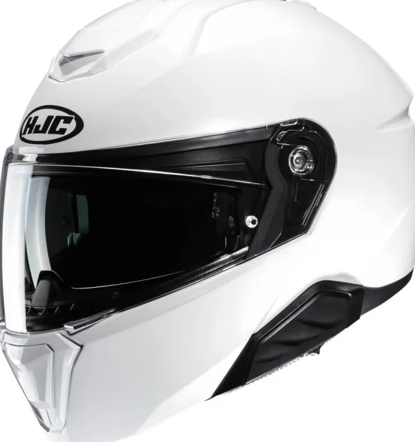 HJC Systeemhelmen|Helmen Met Zonnevizier-i91 White