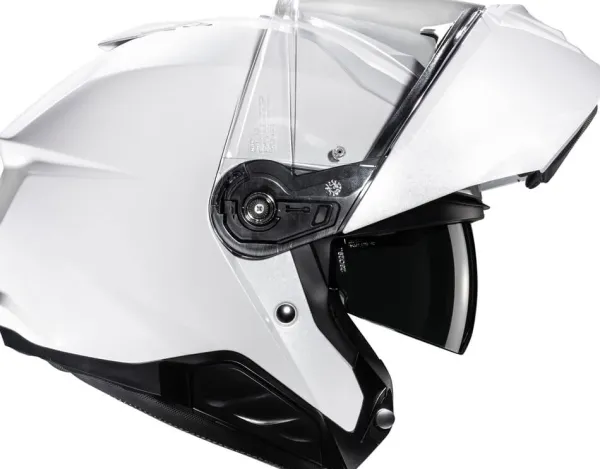 HJC Systeemhelmen|Helmen Met Zonnevizier-i91 White