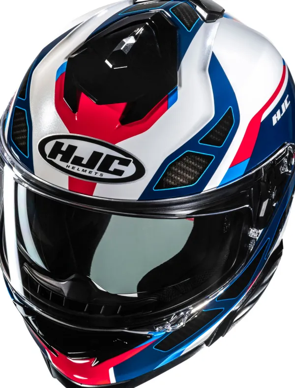 HJC Integraalhelmen|Helmen Met Zonnevizier-i71 Zet Beige/Bue 125