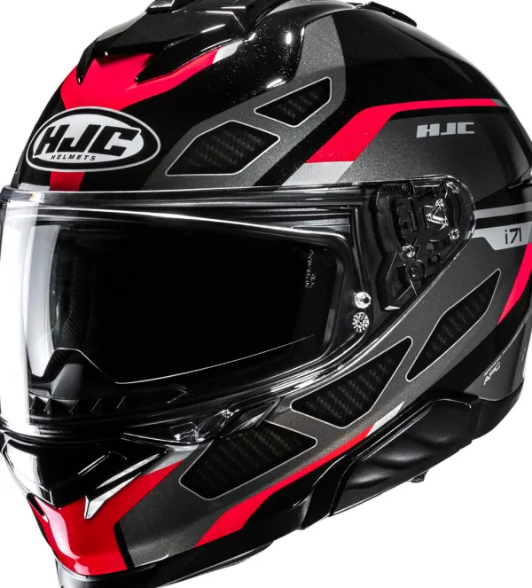 HJC Integraalhelmen|Helmen Met Zonnevizier-i71 Zet Back/Red 183